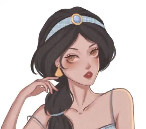 女生头像迪士尼公主系列