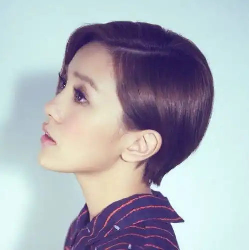 娱乐圈惊艳的短发女星,高圆圆赵丽颖榜上有名,可还是比不过她