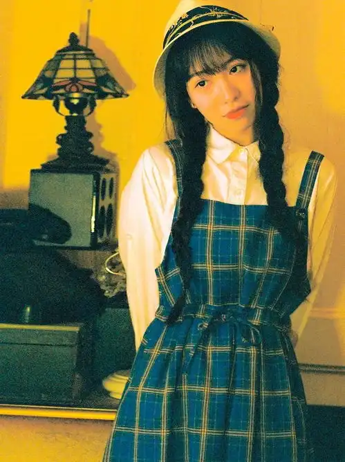 我拍少女签约摄影师格黍丽子的复古少女人像