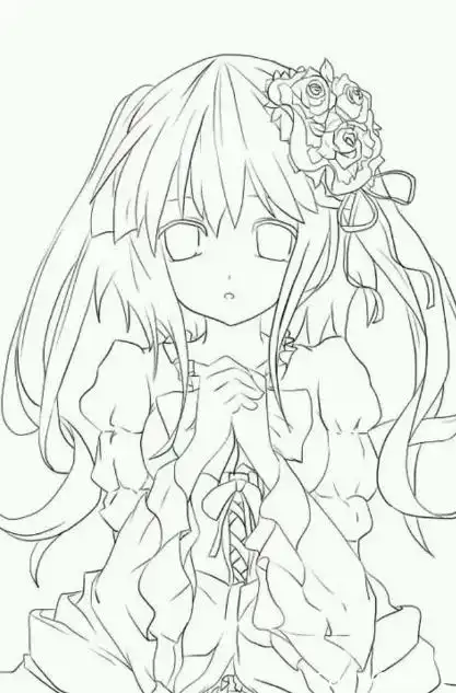 动漫绘画作品可爱女生动漫绘画作品欣赏