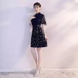 新款时尚旗袍裙,适合少女的气质美衣