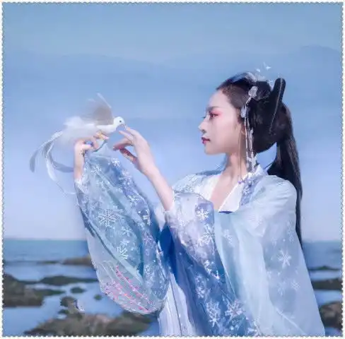 全网最仙气汉服,不再是鲛人泪,看到嫦娥仙子仙女本仙