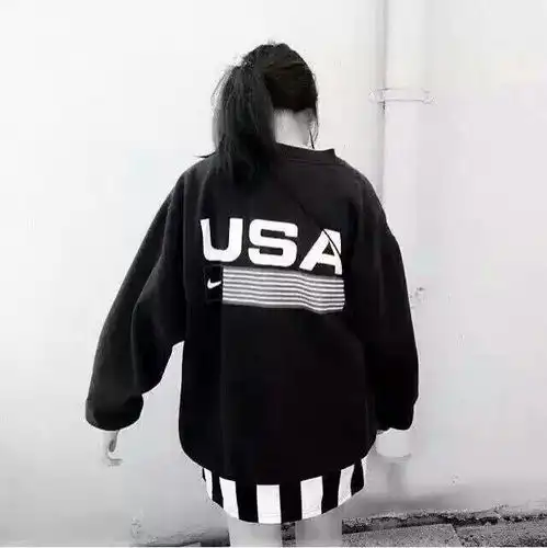 背影,黑白,女生