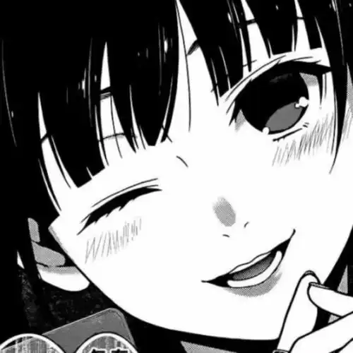 可盐可甜的黑白漫画风女头