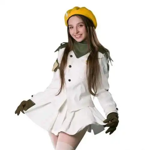 俄罗斯最美女军事迷cos天使面庞的真硬妹子