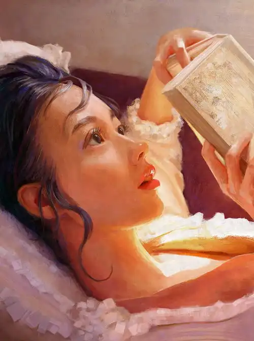 美国数字艺术家创作的美女肖像,已经超越了个别专业的画家