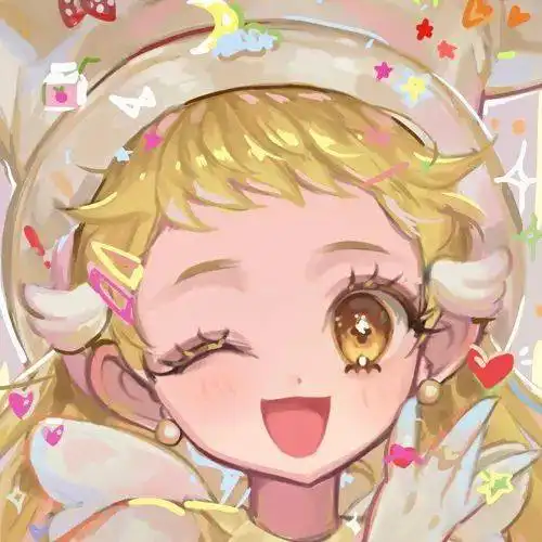 藏匿星空的温柔动漫女生头像