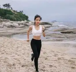 运动健身女生头像