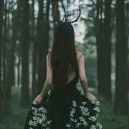 女人伤感黑白背影头像中