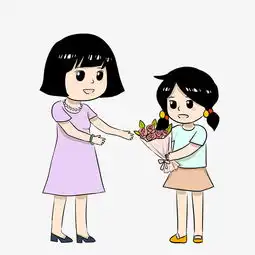 女生头像带花真人卡通人