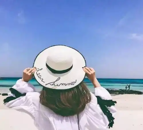 头像女生戴帽子和墨镜比