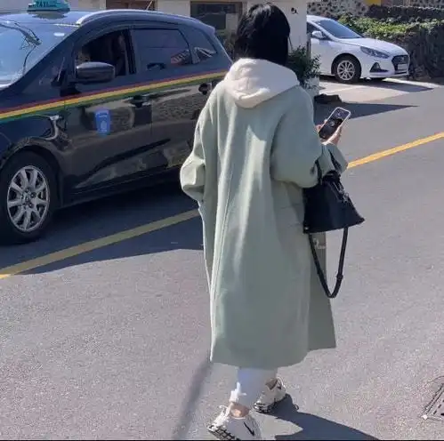 高个子和微胖女生的大衣穿搭,款款都是时尚又高级,心动得不行