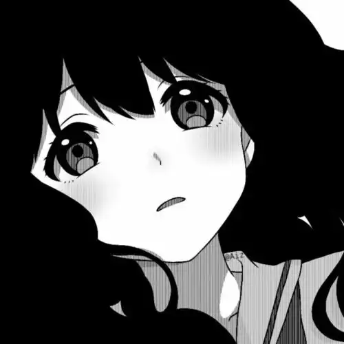 qq头像女生黑白的漫画帅