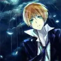 黑白图片伤感卡通哭泣男生微信头像图片大全