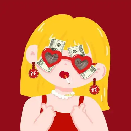 酷拽女生头像太喜欢了,墨镜一戴谁都不爱