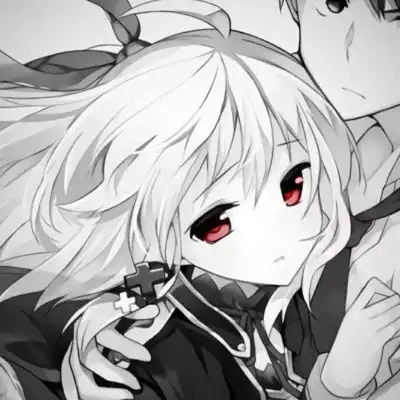 暗黑风的女生头像图片情