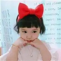 可爱俏皮大眼小女孩的头像最新微信头像图片大全