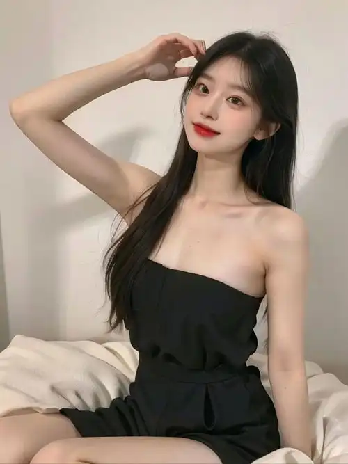 美女,纯白仙女风穿搭指南,优雅长发女孩示范时尚新潮流