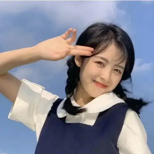 女生头像带花真人白羊女