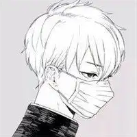 男生头像成熟口罩