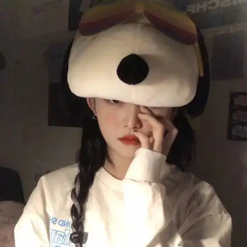 不像网图的女生真人头像