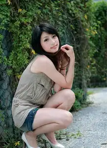 清纯短发美女文馨养眼靓丽白皙可人
