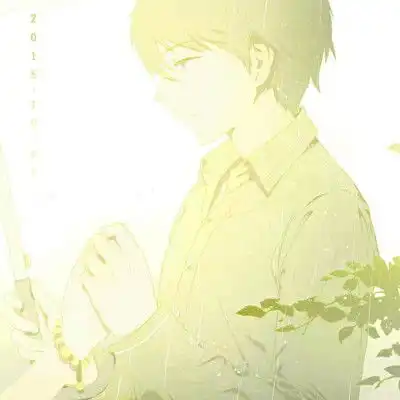 可爱男生头像比心