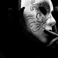 霸气的鬼脸面具头像微信头像图片大全