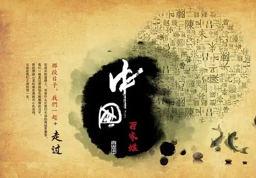 中国最新姓氏表,按笔画排序,值得收藏,快来认领