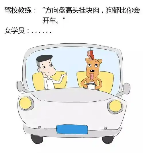 学生女头像驾校