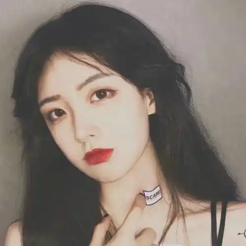 暗黑风的女生头像图片素