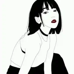 头像漫画女高冷霸气模糊