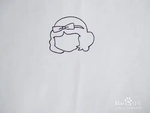 儿童简笔画教程怎么画可爱的白雪公主小女孩