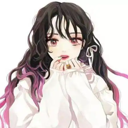 头像女生卡通韩版抽绳