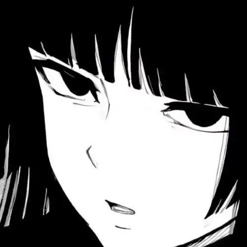 女生专用头像动漫黑白