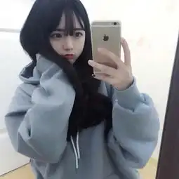 黑白唯美意境头像女生韩