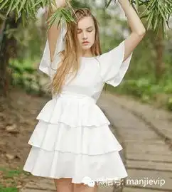 优雅大气修身显高连衣裙做个长腿美少女她生活穿衣搭配网