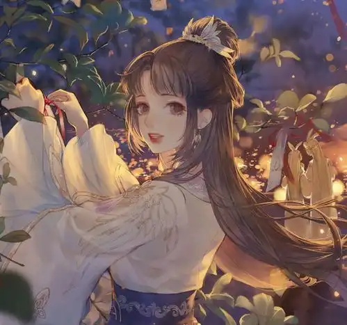 油画棒头像女生仙气仙侠