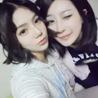 韩国爱笑逗比女生头像闺蜜头像此女很单纯,无情者小心点