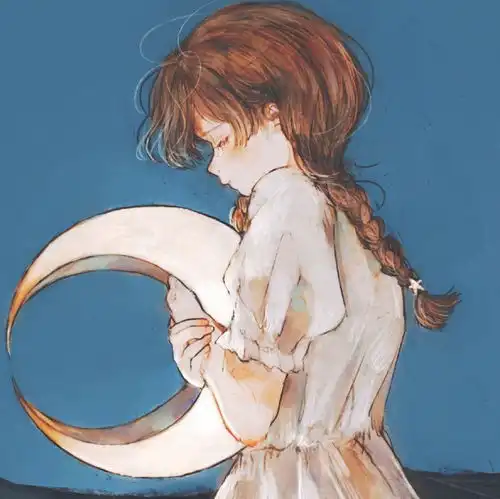 森系唯美风女头