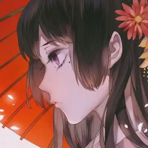 次元风古风女生头像回眸一笑百媚生,六宫粉黛无颜色