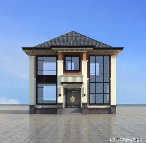 27款国外最受欢迎的自建房别墅外观效果图图片大全