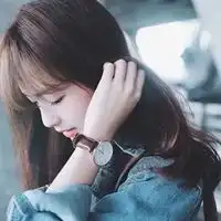 侧脸女生头像唯美淡雅清新淡雅的侧脸女生头像