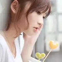 求qq头像,侧脸女生的...必须是白的