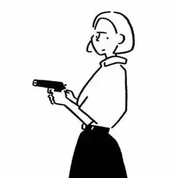 手绘女生头像简笔画图片大全别来无恙你在心上