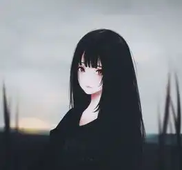 女生微信头像暗黑