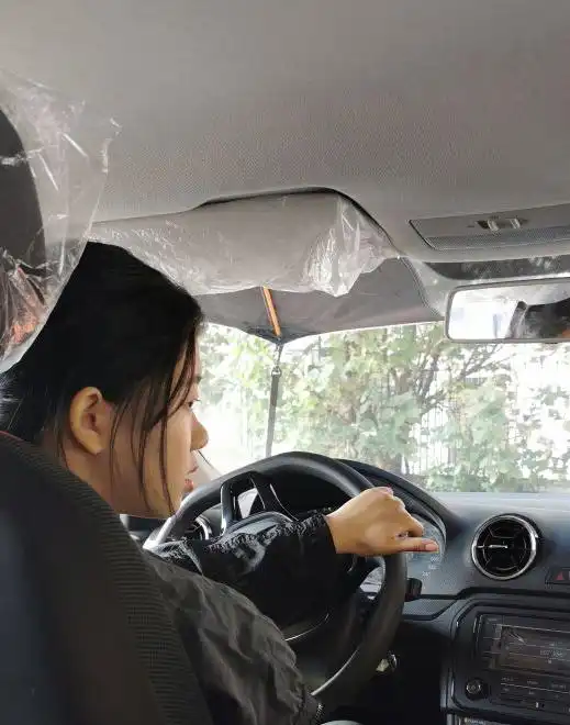 女大学生考驾照,科目二七天一把过,经验分享
