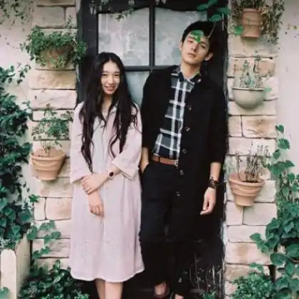 文艺范的情侣头像图片简单又好看经典一对