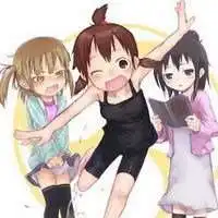 3姐妹动漫头像一人一张微信头像图片大全