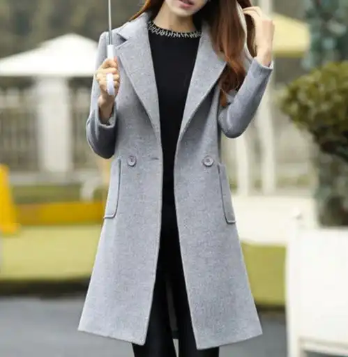 艾菲扬源头厂家手工双面羊绒大衣加工厂深圳双面羊绒大衣